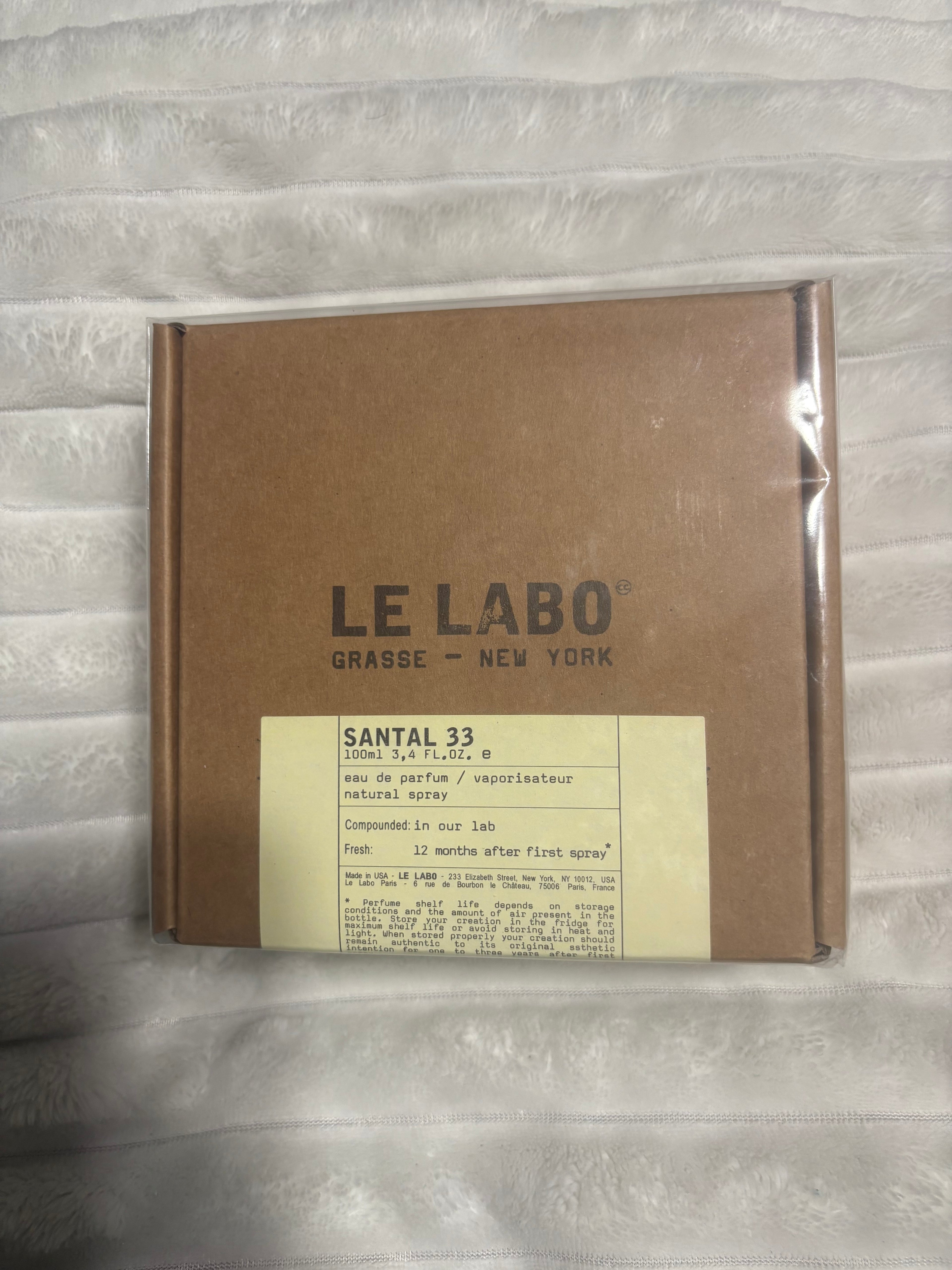 LE LABO GRASSE- NEW YORK