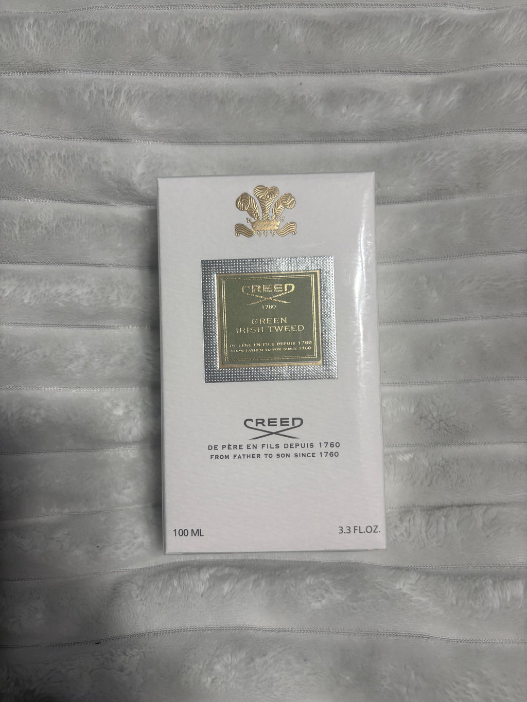 CREED GREEN IRISH TWEED