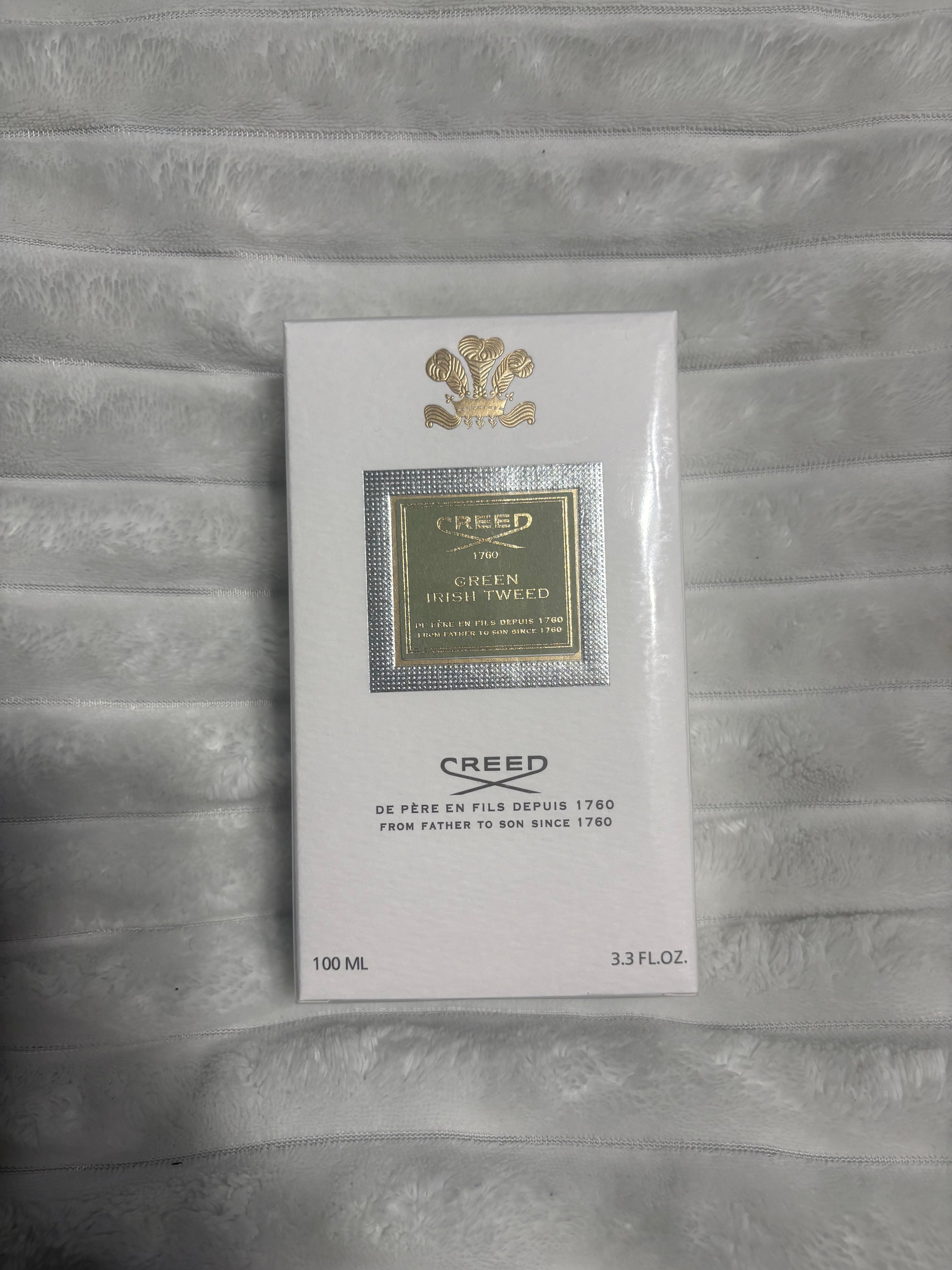 CREED GREEN IRISH TWEED