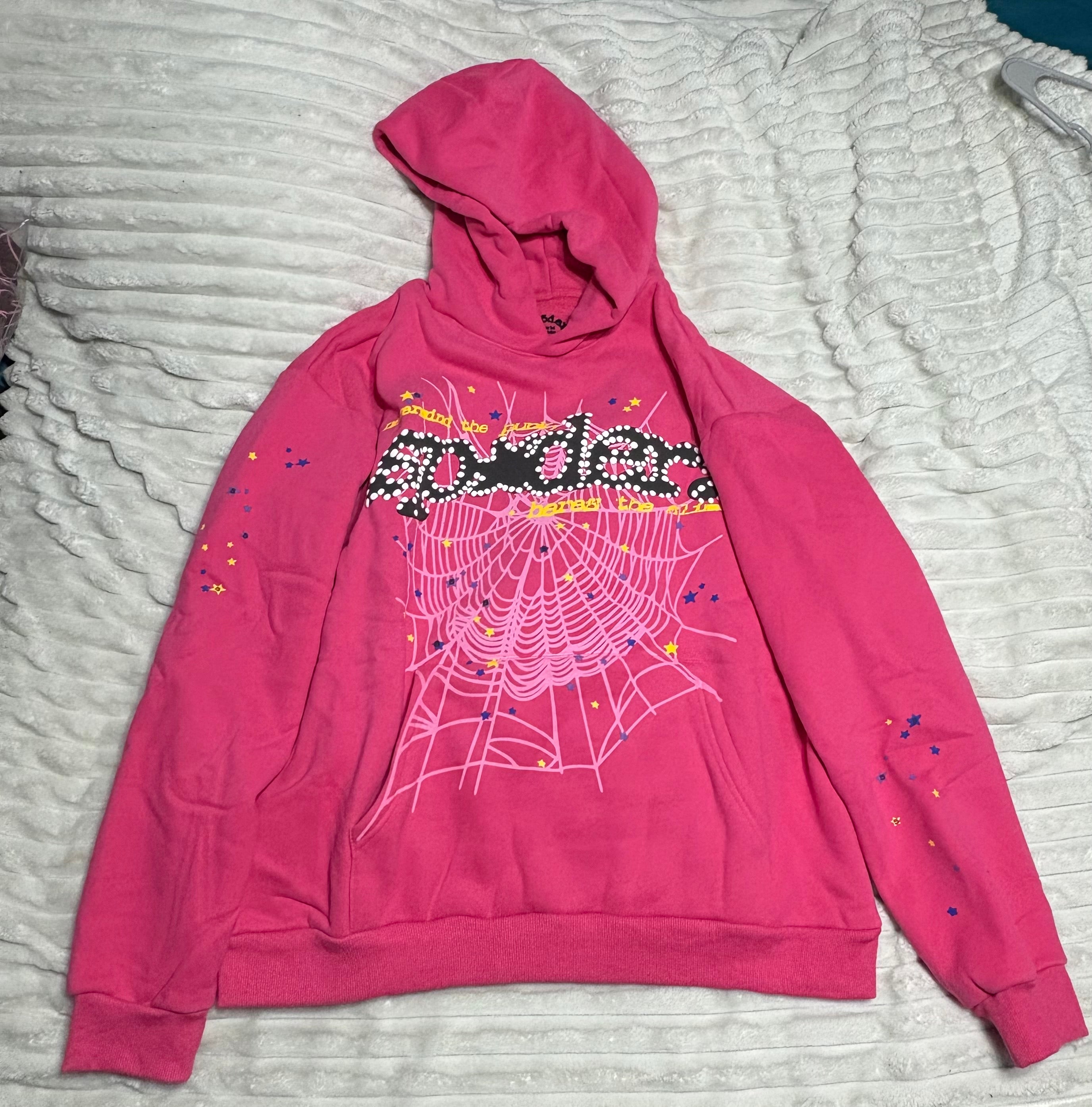MAGENTA SP5DER HOODIE