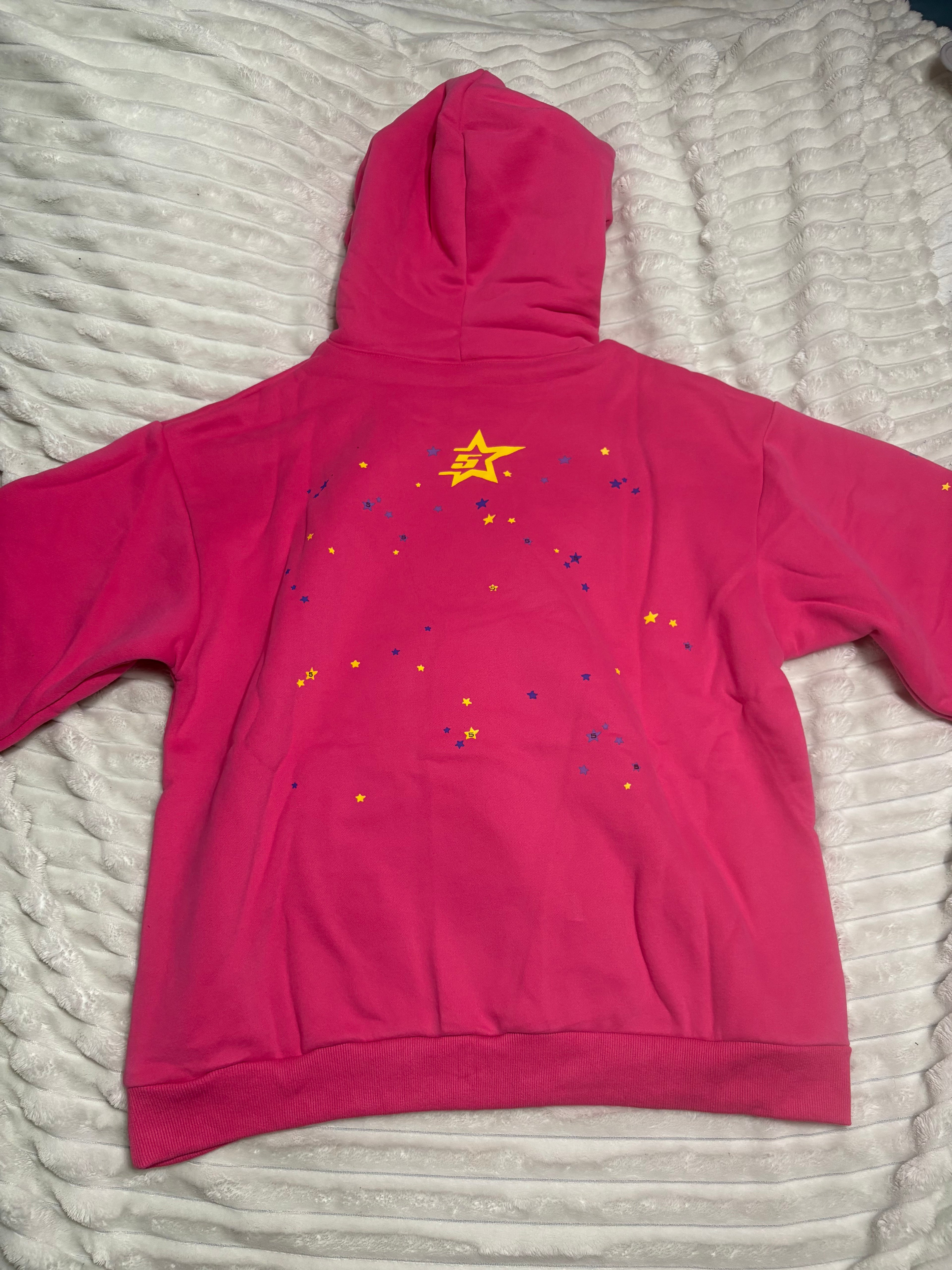 MAGENTA SP5DER HOODIE